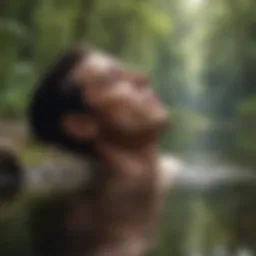 A serene landscape that evokes calmness, representing relaxation techniques for headache relief