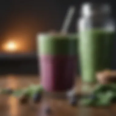 Superfood Vitality Boost Nutrient-Packed Superfood Smoothie with Acai and Spinach