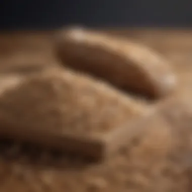 Whole Grains: Building Blocks of Fiber Nutritious whole grains presented in different forms