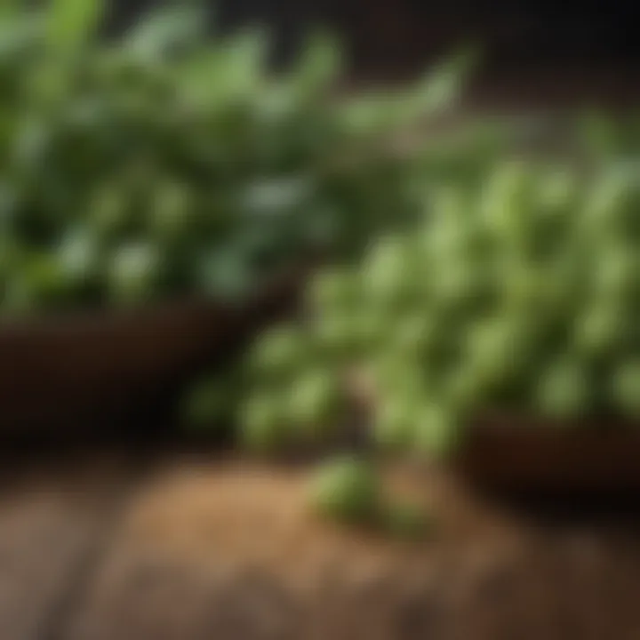 A close-up of hops and barley, essential ingredients in beer production.