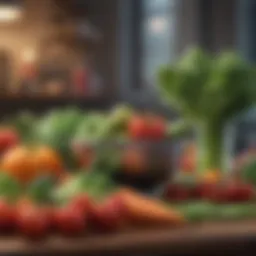 Colorful array of fresh vegetables showcasing healthy dieting options