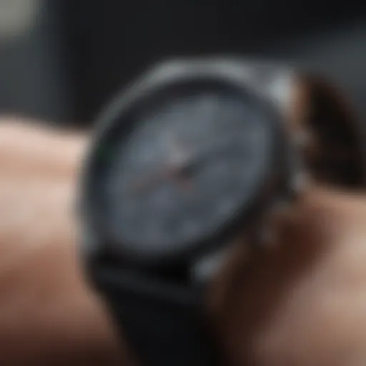 Innovative health tracker watch showcasing advanced technology