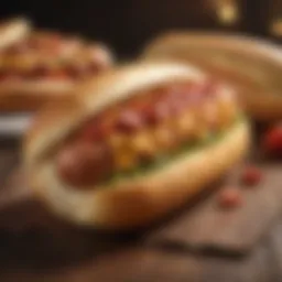 Gourmet Low Sodium Hot Dog in Artisan Bun