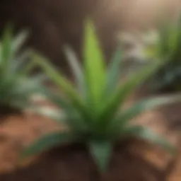 Soothing Aloe Vera Leaves