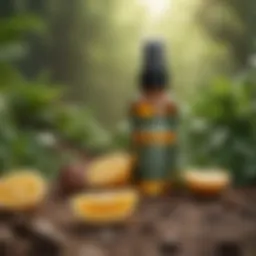 Herbal Extracts Used in Throat Spray for Acid Reflux