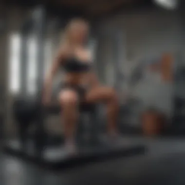 Exemplary Hex Squat Machine Form and Technique Hex squat machine showcasing proper form and technique