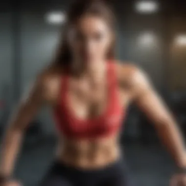HIIT Workout for Calorie Expenditure Person doing high-intensity interval training to boost metabolism