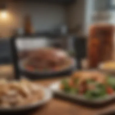 Strategic Meal Planning for Muscle Growth A well-structured meal plan displayed on a digital device