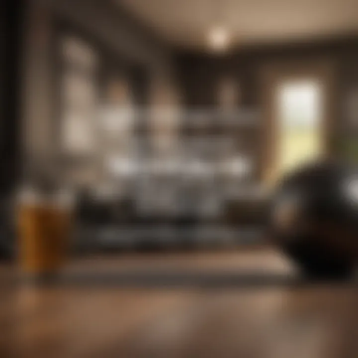 A motivational quote displayed in a serene home setting.