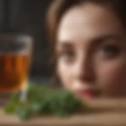 Herbal tea for eye health