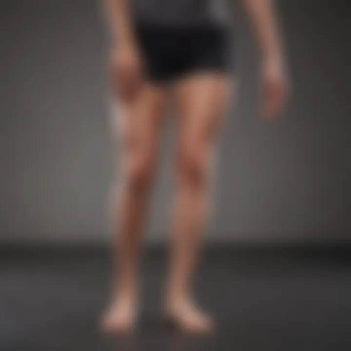 Illustration showing stretching exercises for leg cramps
