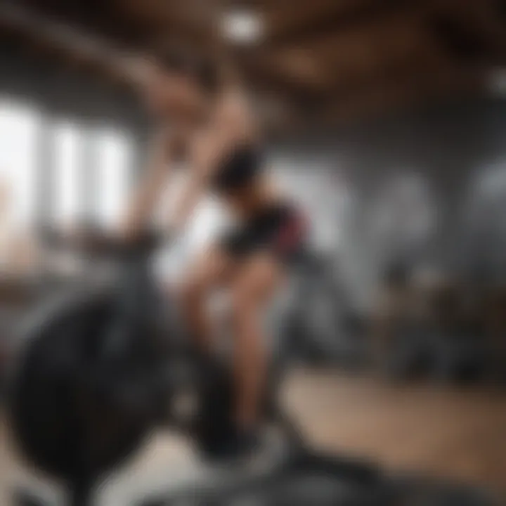 Intense Cardio Workout on Compact Spin Bike