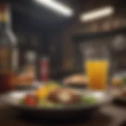 Conceptual representation of intermittent fasting
