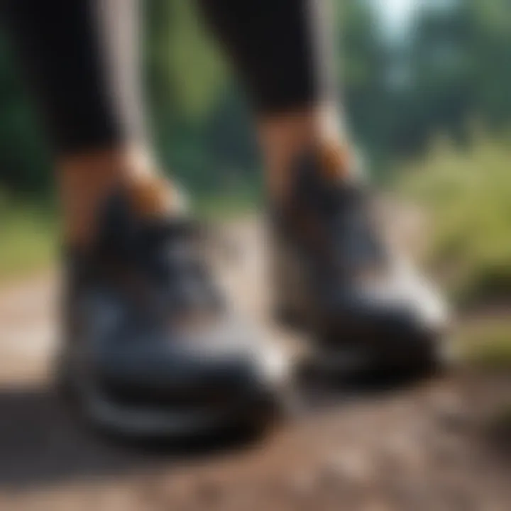 Footwear designed for jogging to prevent injuries