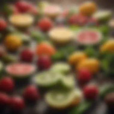 Fuel Your Body with Nutrient-Rich Foods A vibrant assortment of fresh fruits and vegetables