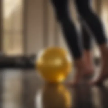 Leg Workout using Stability Ball