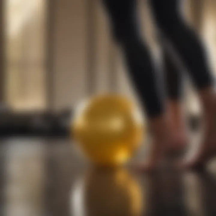 Leg Workout using Stability Ball