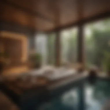Indulgent Spa Sanctuary Luxurious Spa Oasis