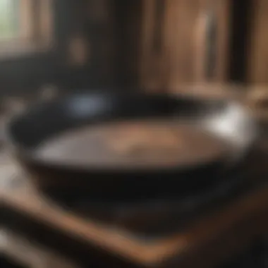 Storing tips for cast iron skillet