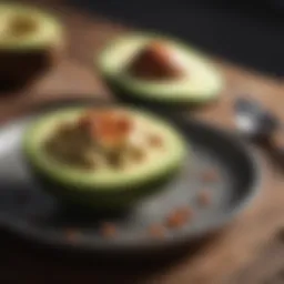 Avocado on Plate