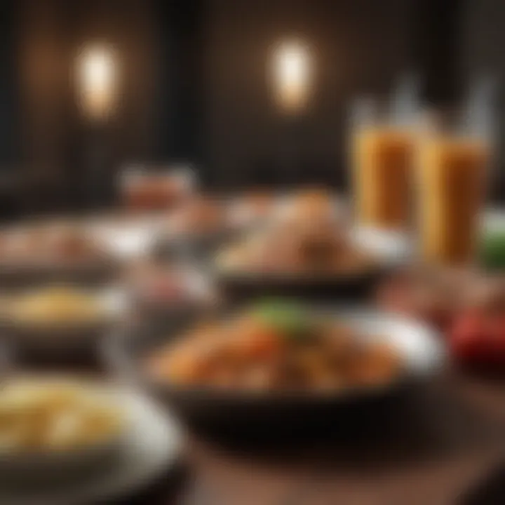 A well-organized schedule depicting meal timing throughout the day.