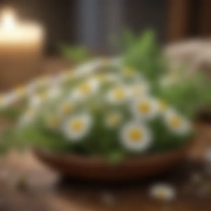 Herbal remedies like chamomile and valerian root for sleep