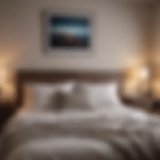 A tranquil bedroom setting promoting restful sleep