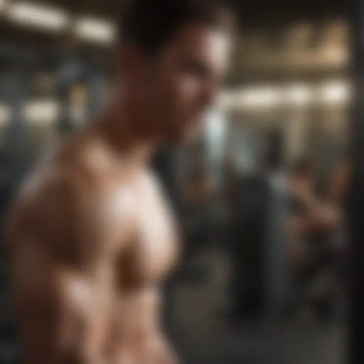 Individual enjoying mental and physical benefits of full-body workouts