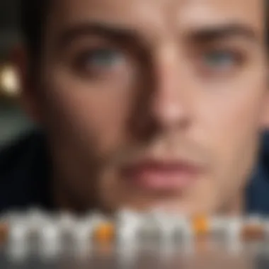 Conceptual image showing the efficacy of mild anxiety pills in managing anxiety