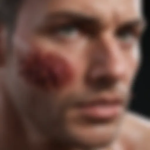 Illustration depicting virus attacking nasal cells