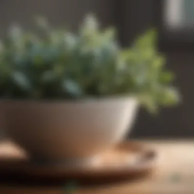 Eucalyptus Leaves for Nasal Congestion Relief Aromatic eucalyptus leaves in a bowl