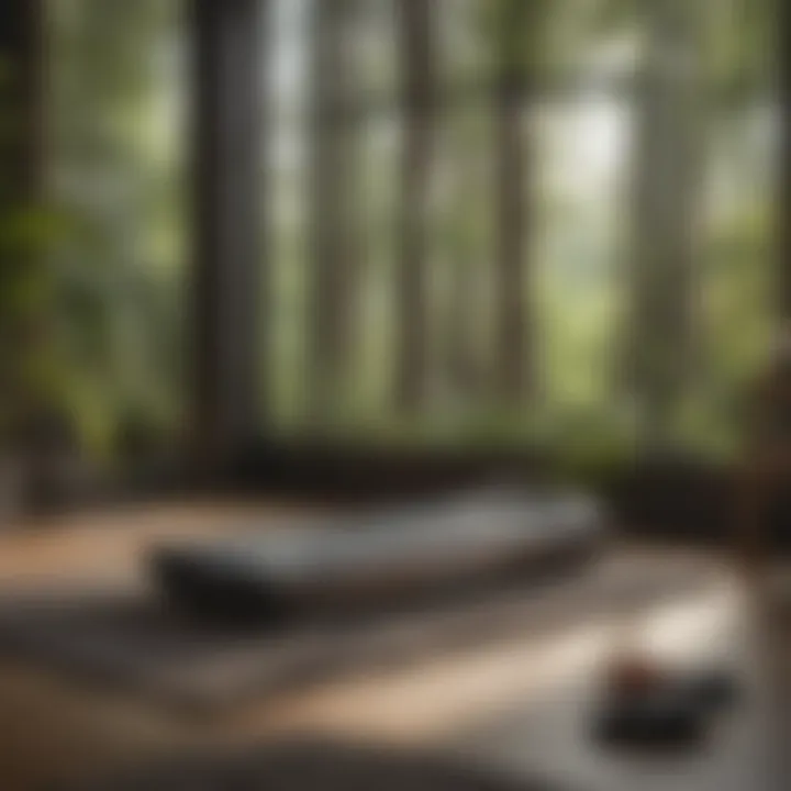 Sleek and modern design of the NordicTrack Mirror