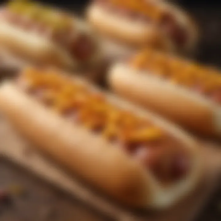 Nutrient-rich toppings complementing low-sodium uncured hot dogs