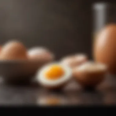 Balanced meal incorporating eggs for weight management