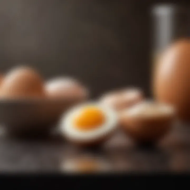 Balanced meal incorporating eggs for weight management