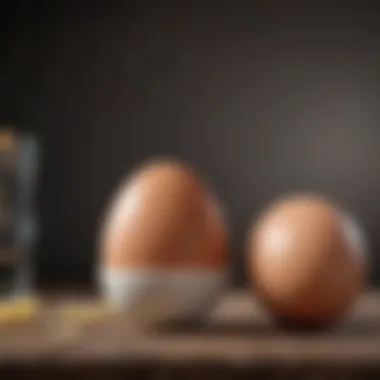 Graph illustrating metabolism boost from egg intake