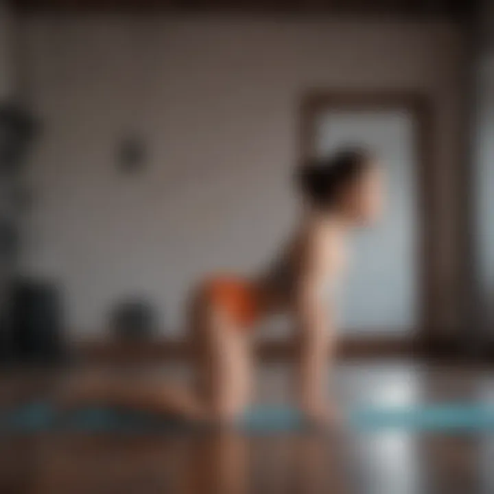 Yoga Pose for Glute Flexibility