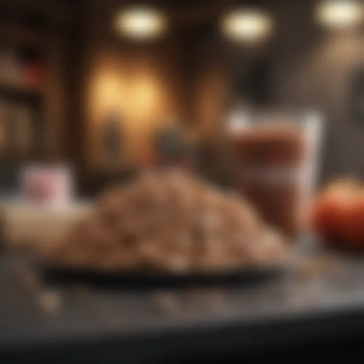 An array of nutritious snacks ideal for pre-workout fueling