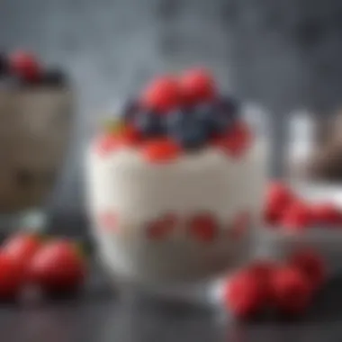 Chia Seed Pudding Parfait with Fresh Berries