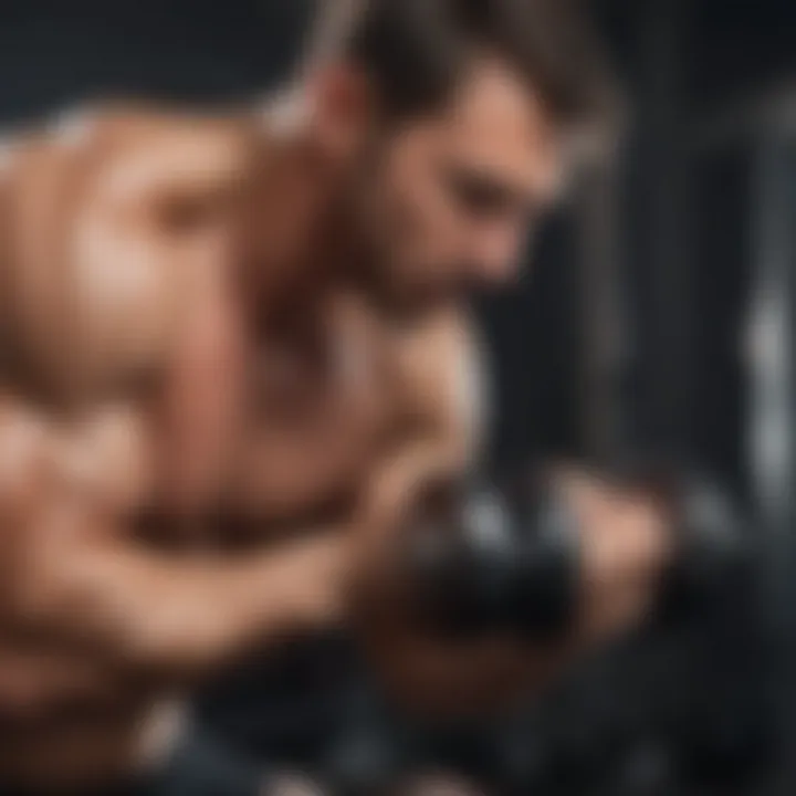 Proper form for tricep dumbbell kickbacks