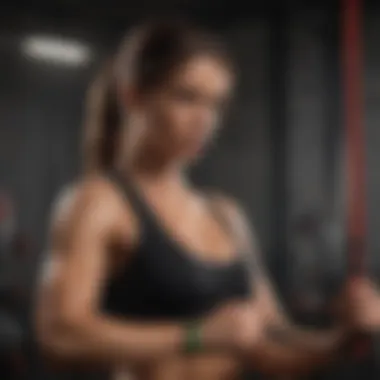 Resistance training with bands for upper body