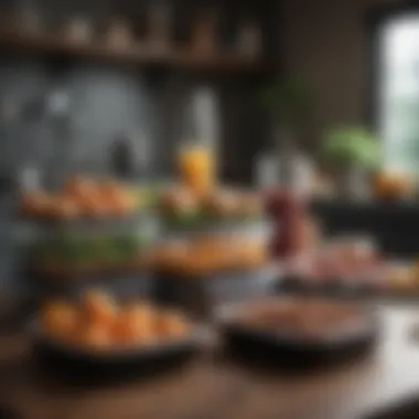 Meal Prep Containers with Balanced Meals