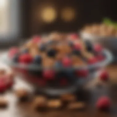 Berries and Nuts: Antioxidant Powerhouse for Metabolism Bowl of antioxidant-rich berries and nuts