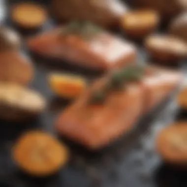 Protein-Packed Salmon with Roasted Sweet Potatoes