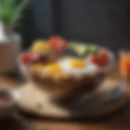 Energizing Breakfast Bowl with Fresh Ingredients
