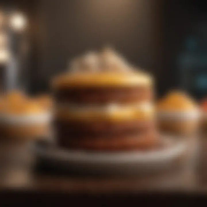 Artisanal keto desserts with exquisite presentation