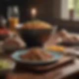 Gourmet keto spread on elegant tableware