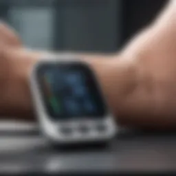 Sleek design of Oxiline blood pressure monitor