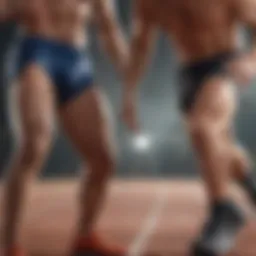 Illustration depicting the intricate relationship between physical health and erectile dysfunction