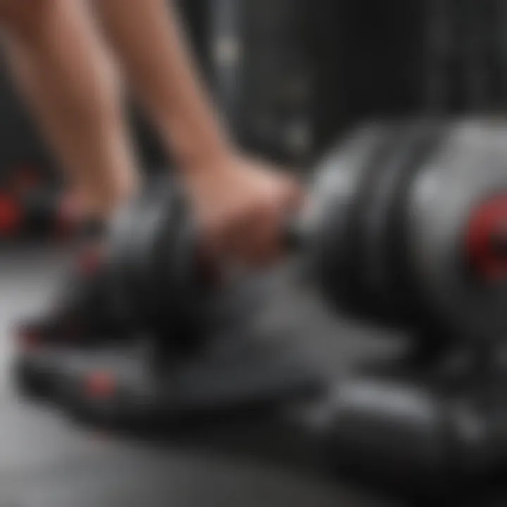 Powerblock's advanced weight adjustment system